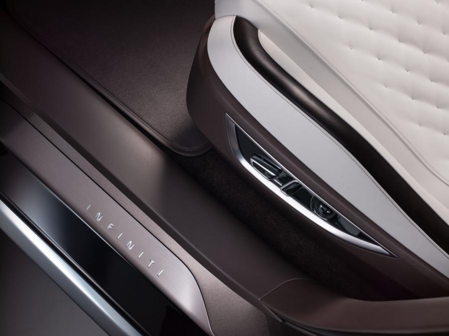 Детали интерьера Infiniti QX50 Concept 2017 года  (фото 35 из 46)